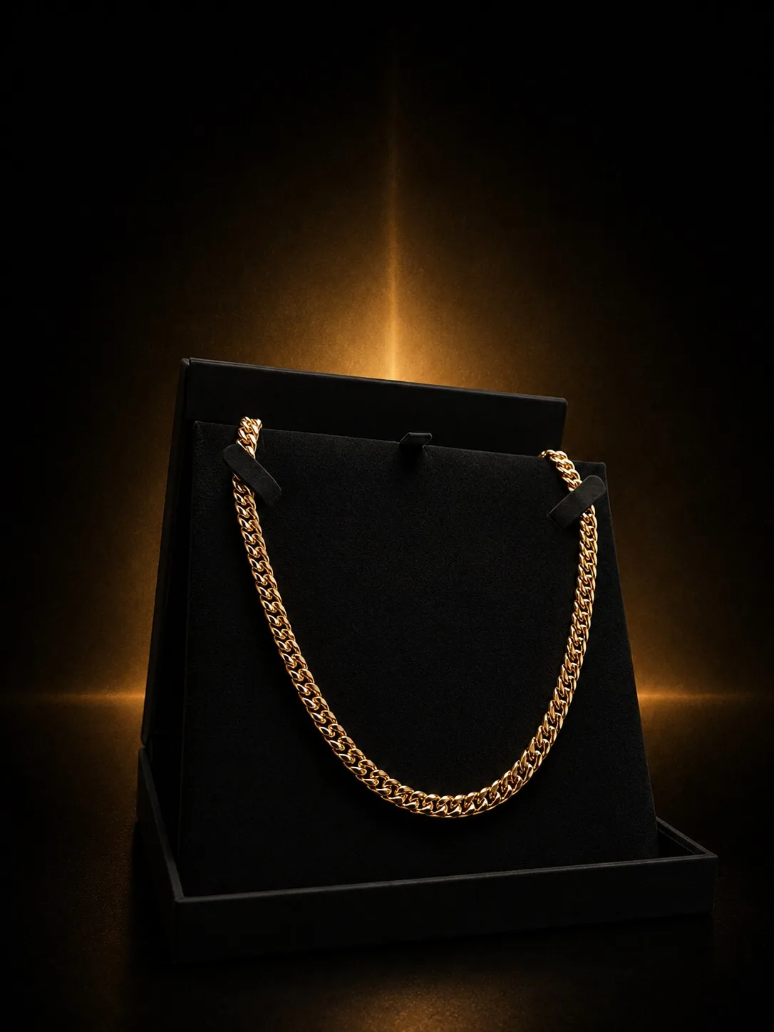 Corrente romana quadrada 25 g em ouro