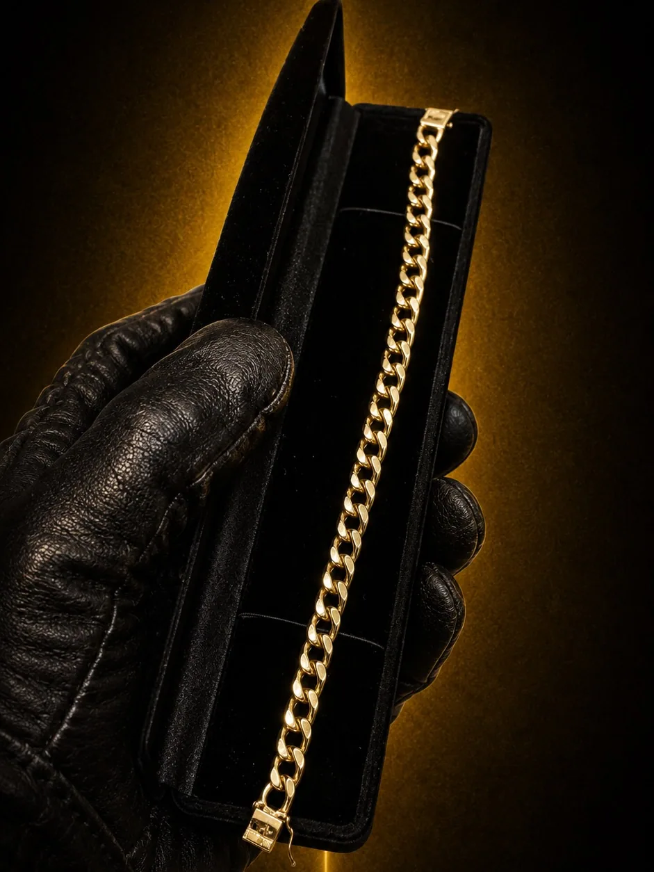 Pulseira grumet oca em ouro